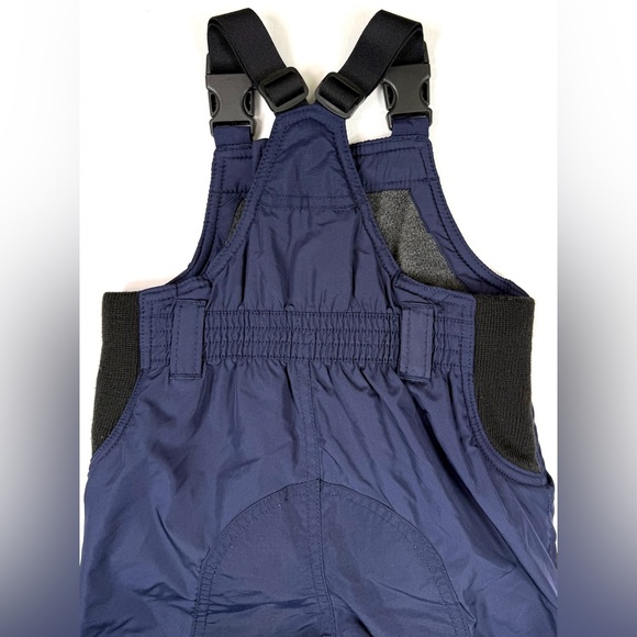 BABY GAP Unisex Toddler Navy Blue Cold Control Max Snow‎ Bib Overalls Size 2 - Picture 4 of 9